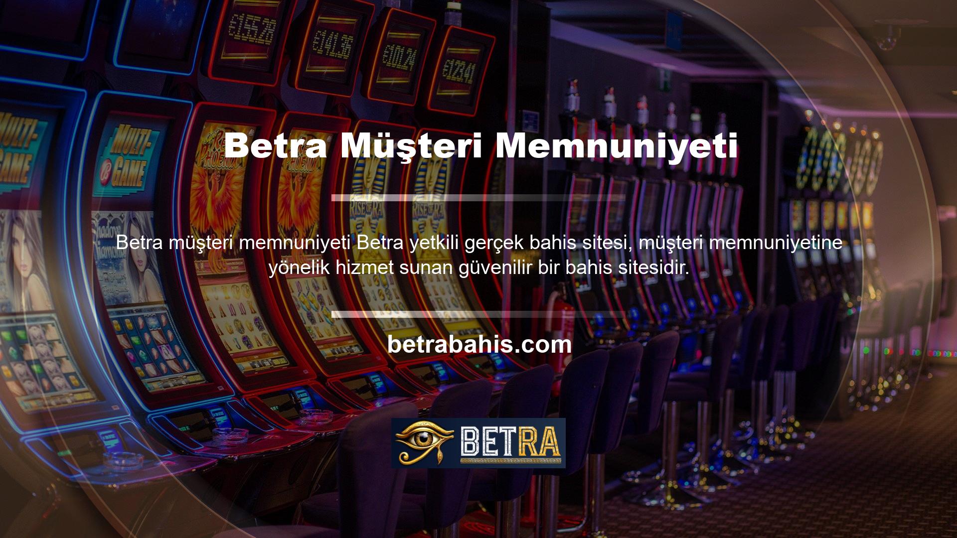 Betra web sitesi ile para çekme işlemleri kolaydır