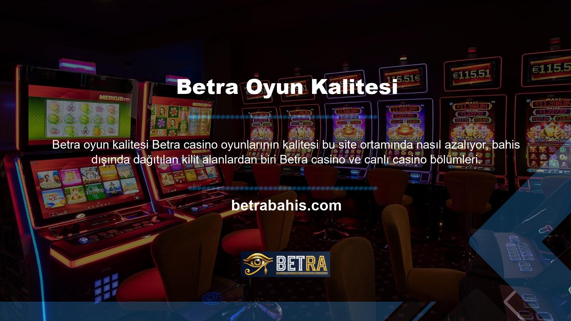 Casino oyunlarının kalitesi düşünülmesi gerçekten önemli bir şey